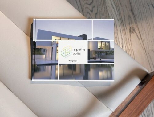 Identité visuelle habitat container pour La Petite Boite