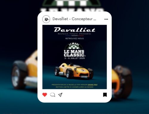 Visuels salon automobile Le Mans : pack pour Devalliet