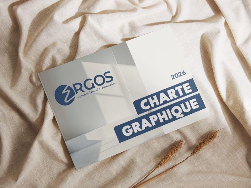 Charte graphique du cabinet d’ergonomie ERGOS